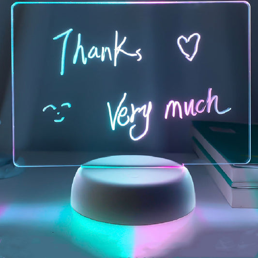 Handwritten Light-Up Memo Board