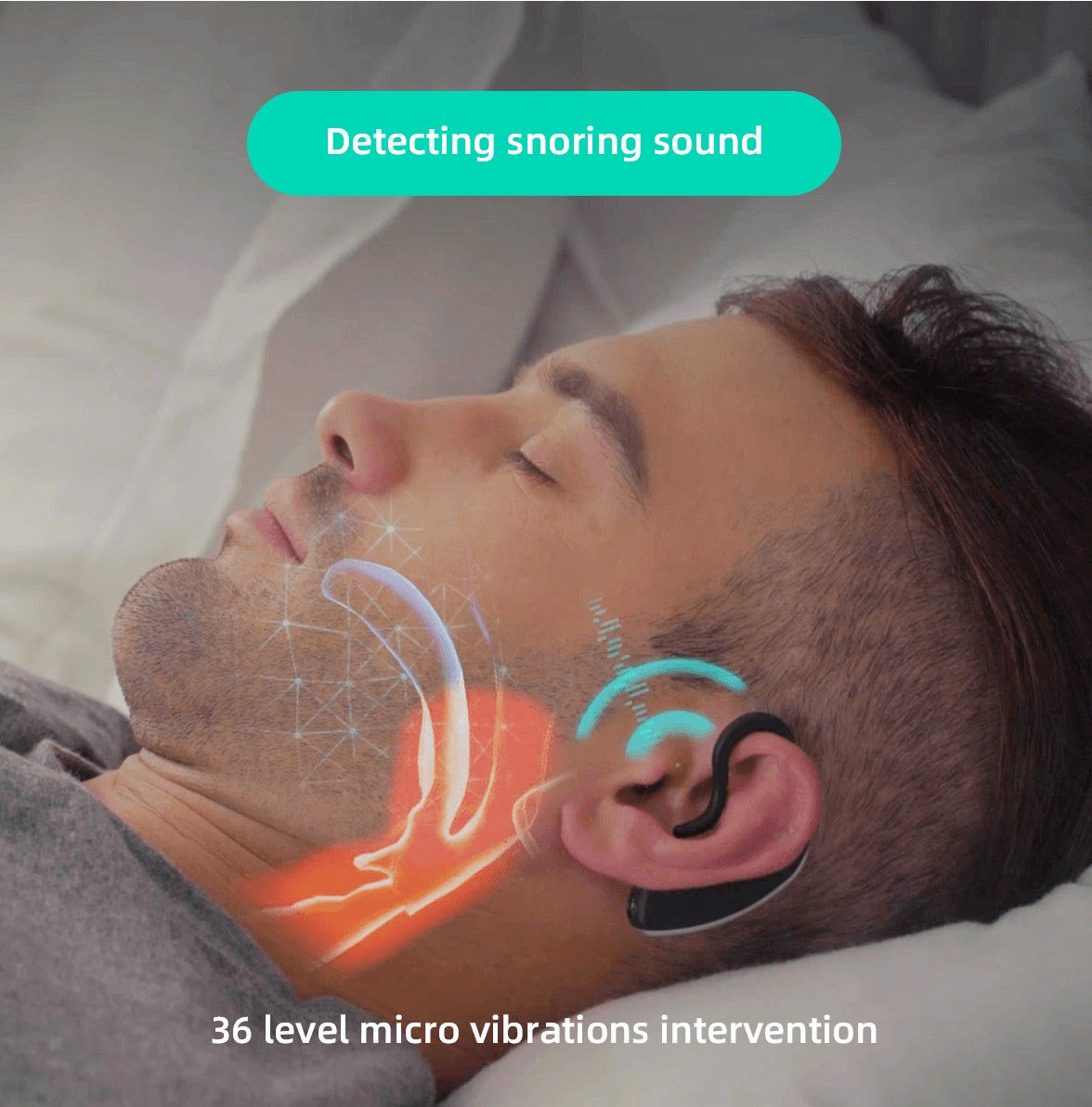 Smart Bluetooth Anti-Snoring Earset
