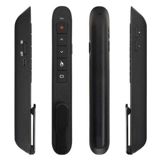Rechargeable Wireless Presenter | Laser Pointer & PPT Clicker Mouse